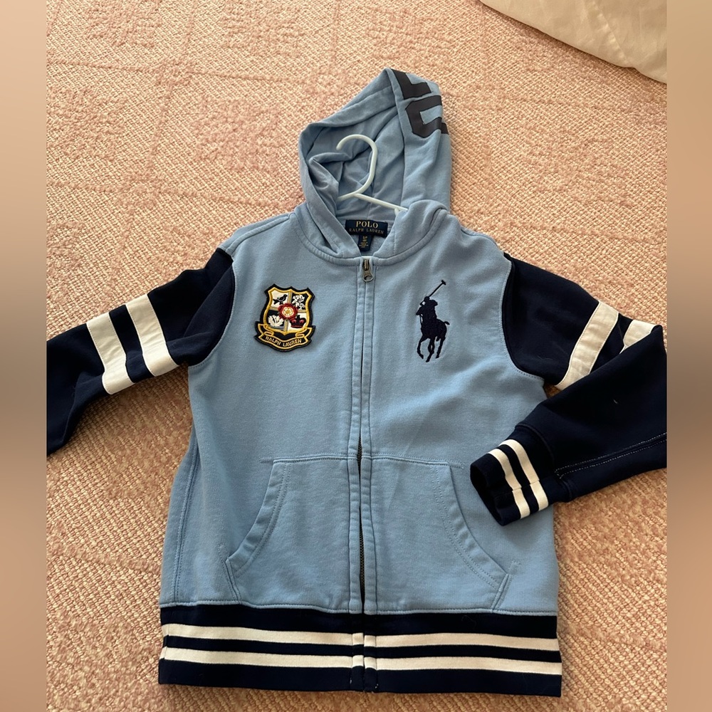 POLO RALPH LAUREN Boys Zip-Up Hoodie